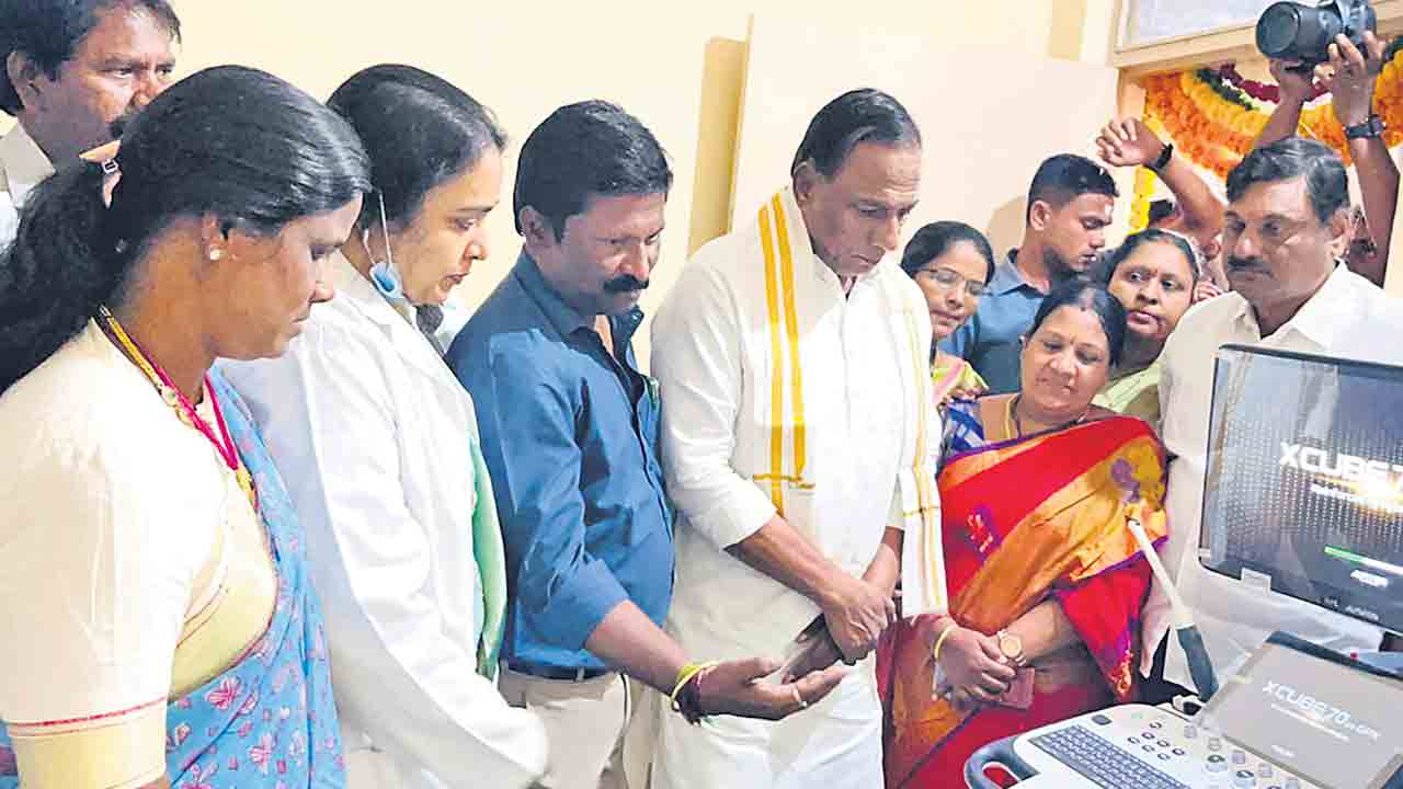 మరో 9 దవాఖానల్లో టిఫా స్కానింగ్‌ యంత్రాలు