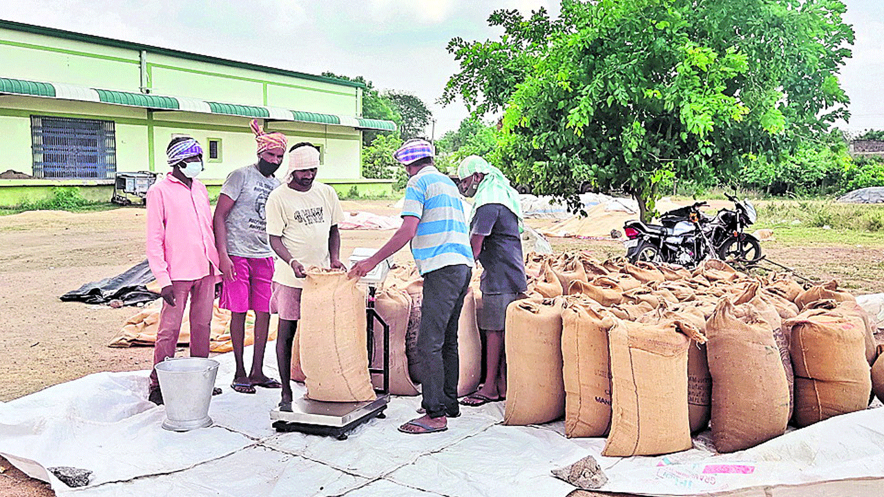 ధాన్యం కొనుగోళ్లు షురూ