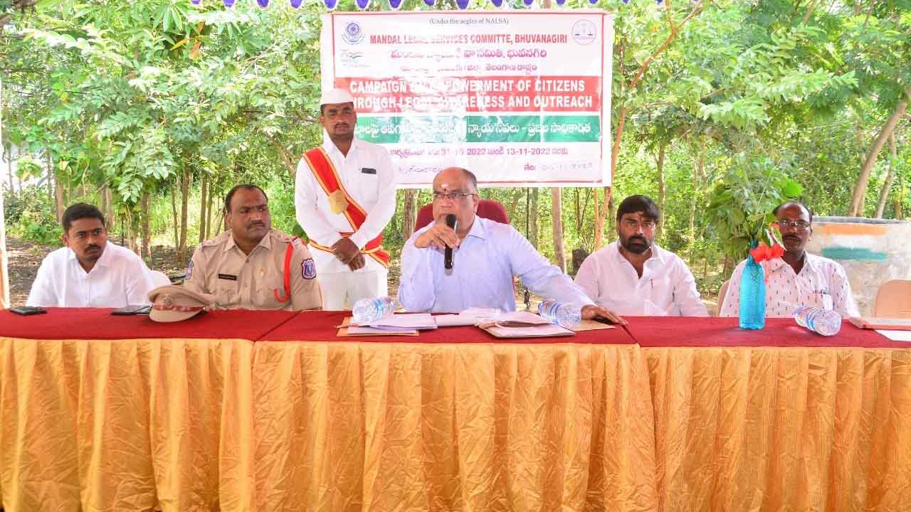 నేర రహిత సమాజానికి కృషి చేయాలి