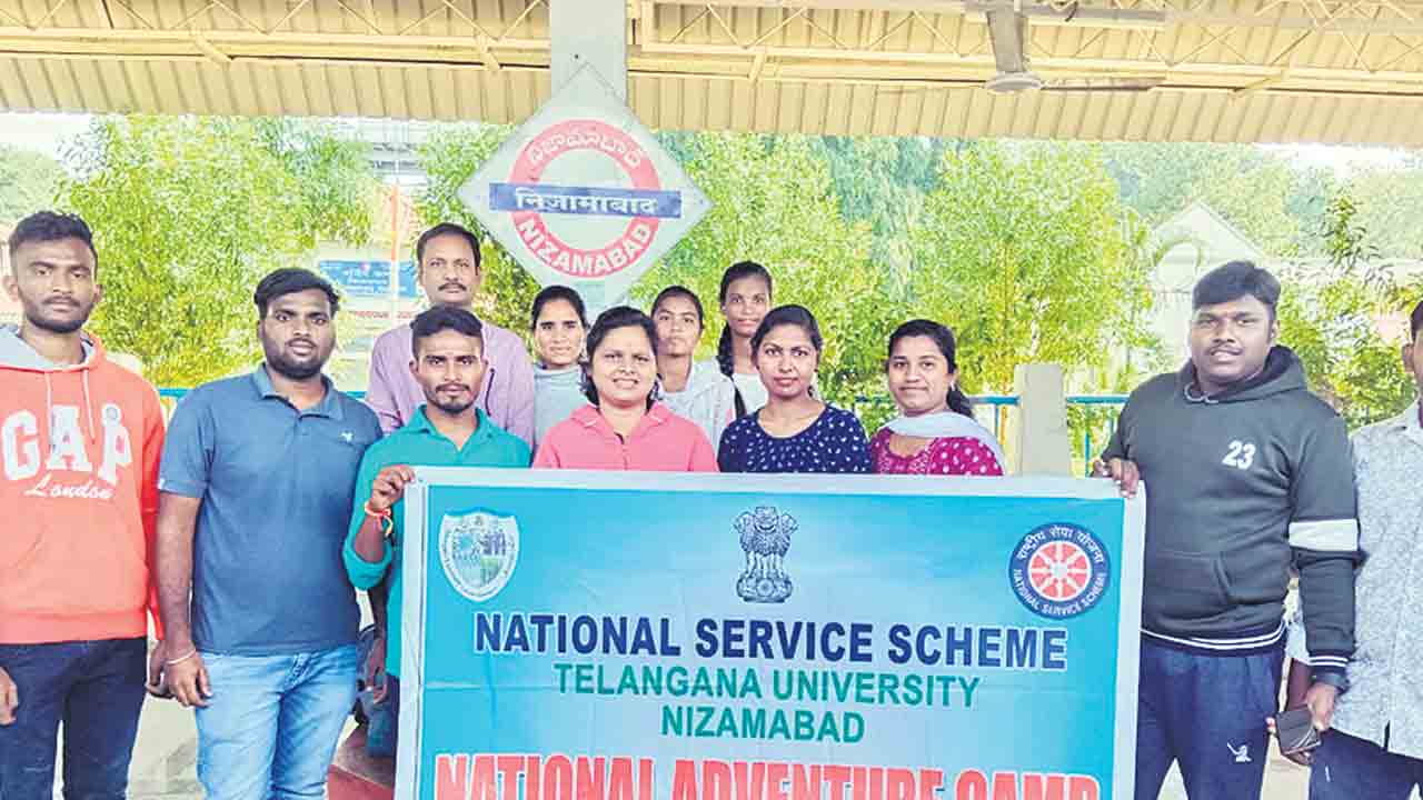 జాతీయ సాహస శిబిరానికి తరలిన విద్యార్థులు