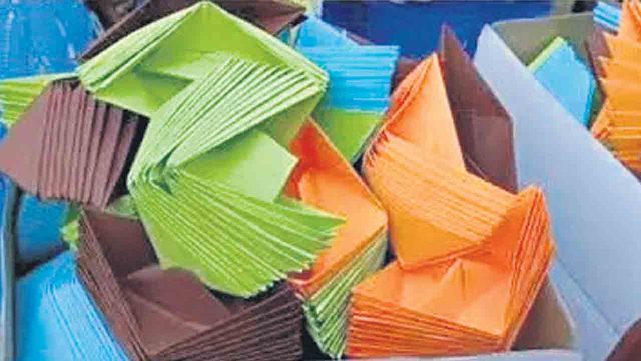 30 నిమిషాలు.. 23 వేల పేపర్‌ బోట్లు!