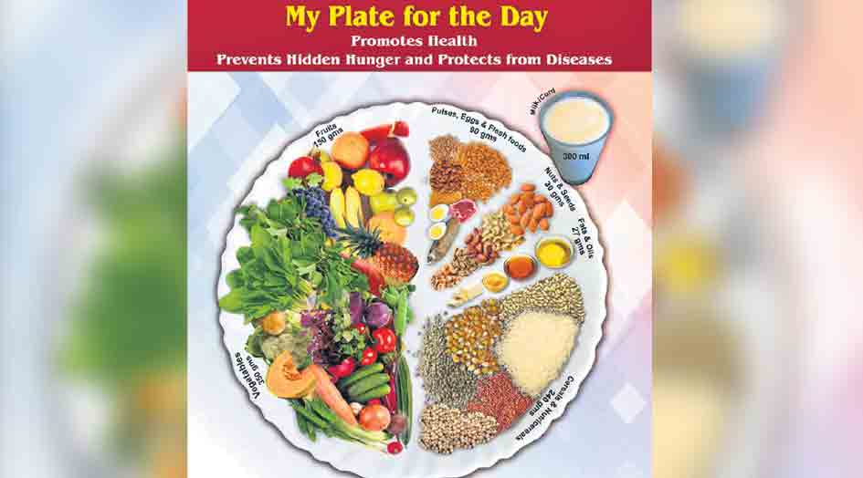 కంచంలో.. రోజూ1187 గ్రాముల ఆహారం