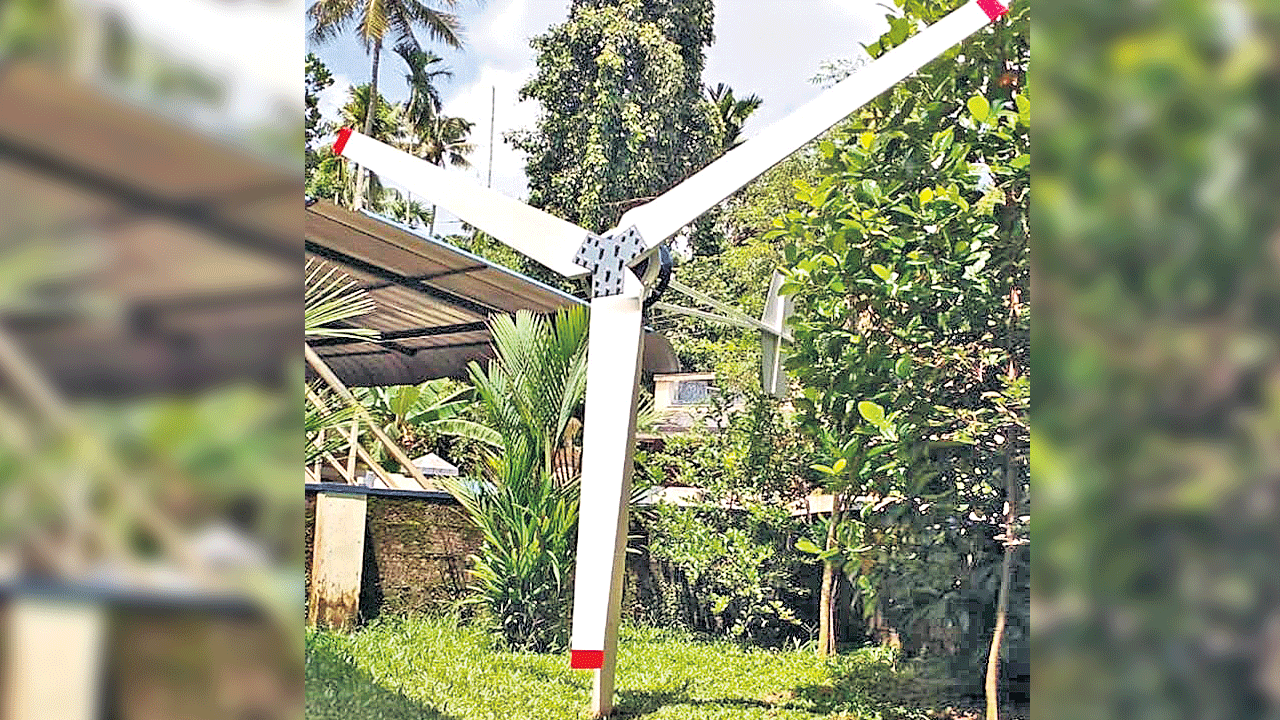 ఇంటి వద్దే కరెంటు ఉత్పత్తి!