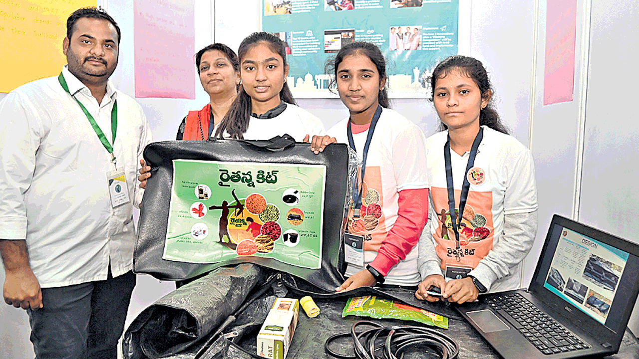 ఆవిష్కరణల పోటీ అమ్మాయిలే మేటి