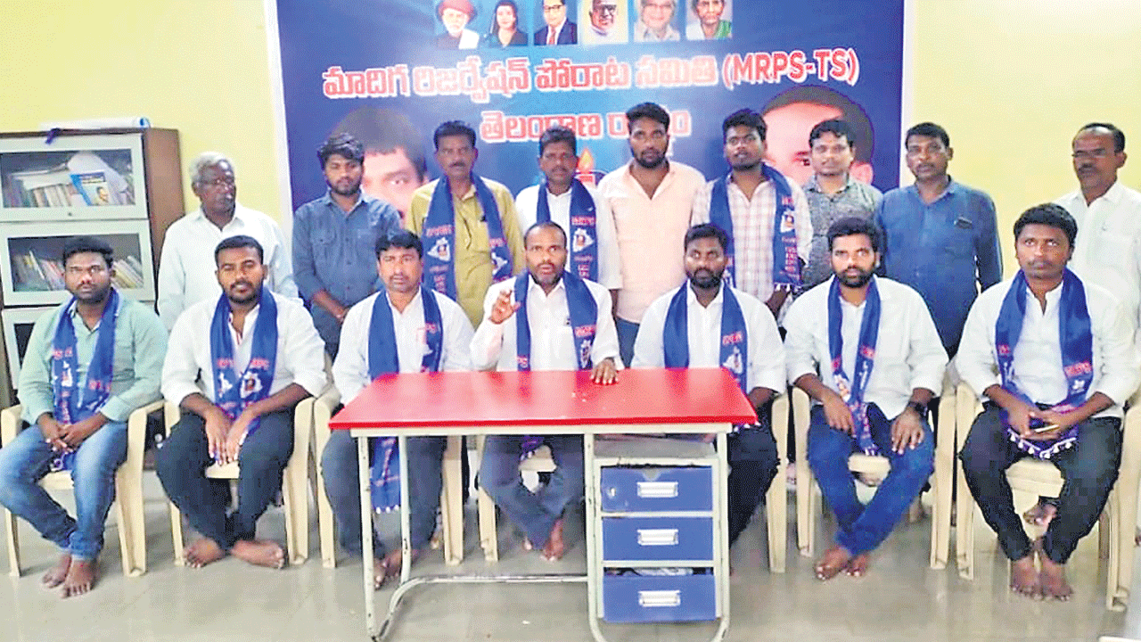 కేసీఆర్‌తోనే ఎస్సీ వర్గీకరణ సాధ్యం