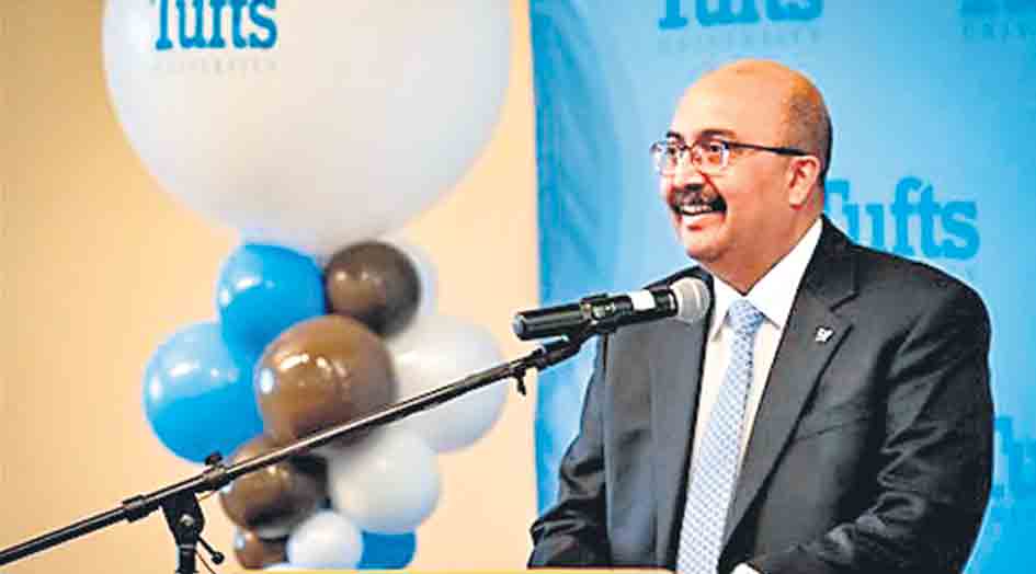 టఫ్ట్స్ వర్సిటీ అధ్యక్షుడిగా సునీల్కుమార్