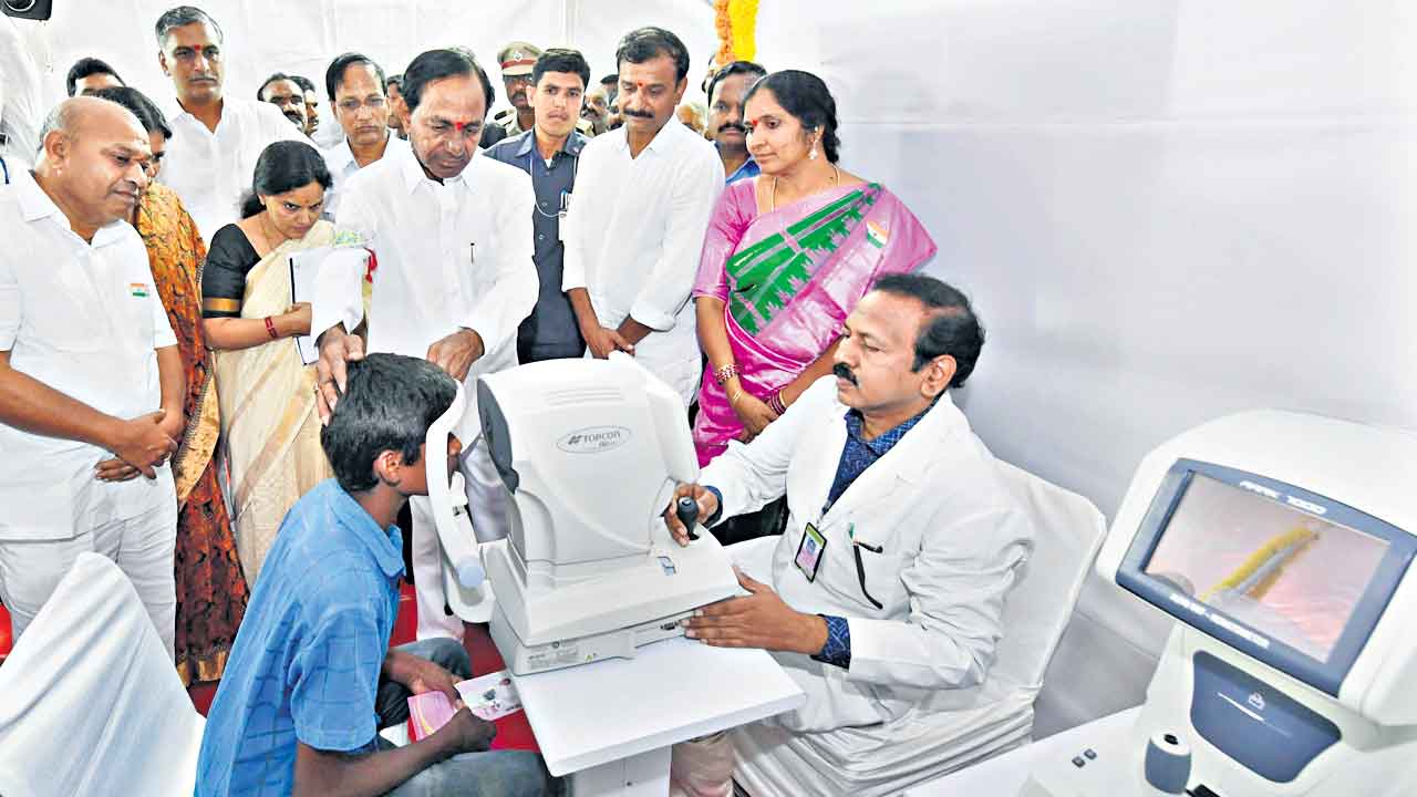 200 కోట్లతో కంటివెలుగు.. జనవరి 18న ప్రారంభించనున్న సీఎం కేసీఆర్‌