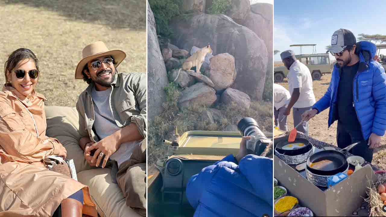 Ram Charan | చరణ్‌-ఉప్సీ ఆఫ్రికా ట్రిప్‌ వీడియో చూశారా..!