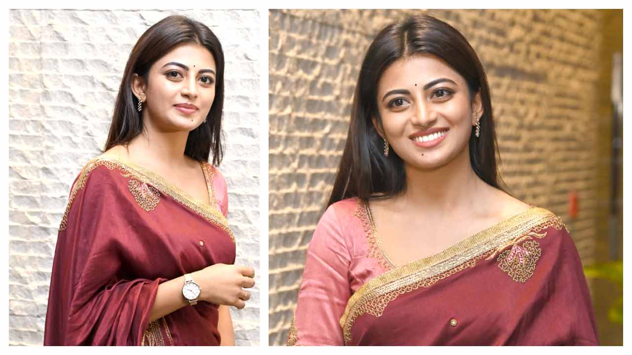 Anandhi | ఇట్లు మారేడుమిల్లి ప్రజానీకం మూవీ ప్రీ రిలీజ్ ఈవెంట్‌లో ఆనంది..