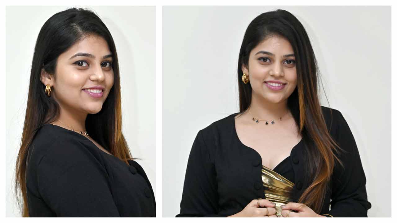 Bandhavi Sridhar | మసూధ మూవీ ప్రెస్ మీట్‌లో బాంధవి శ్రీధర్..