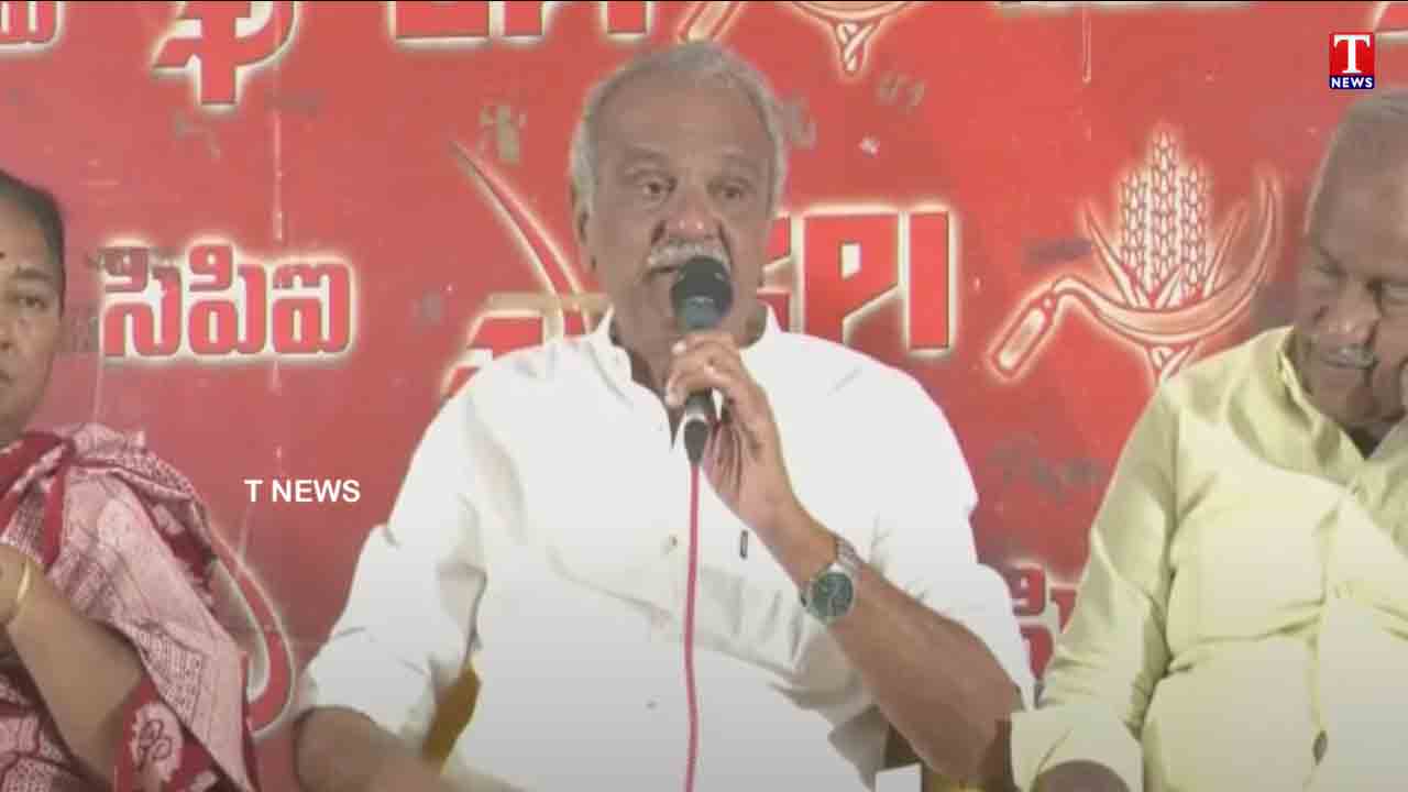 గవర్నర్‌ తమిళిసైని వెంటనే రీకాల్‌ చేయాలి: సీపీఐ నారాయణ