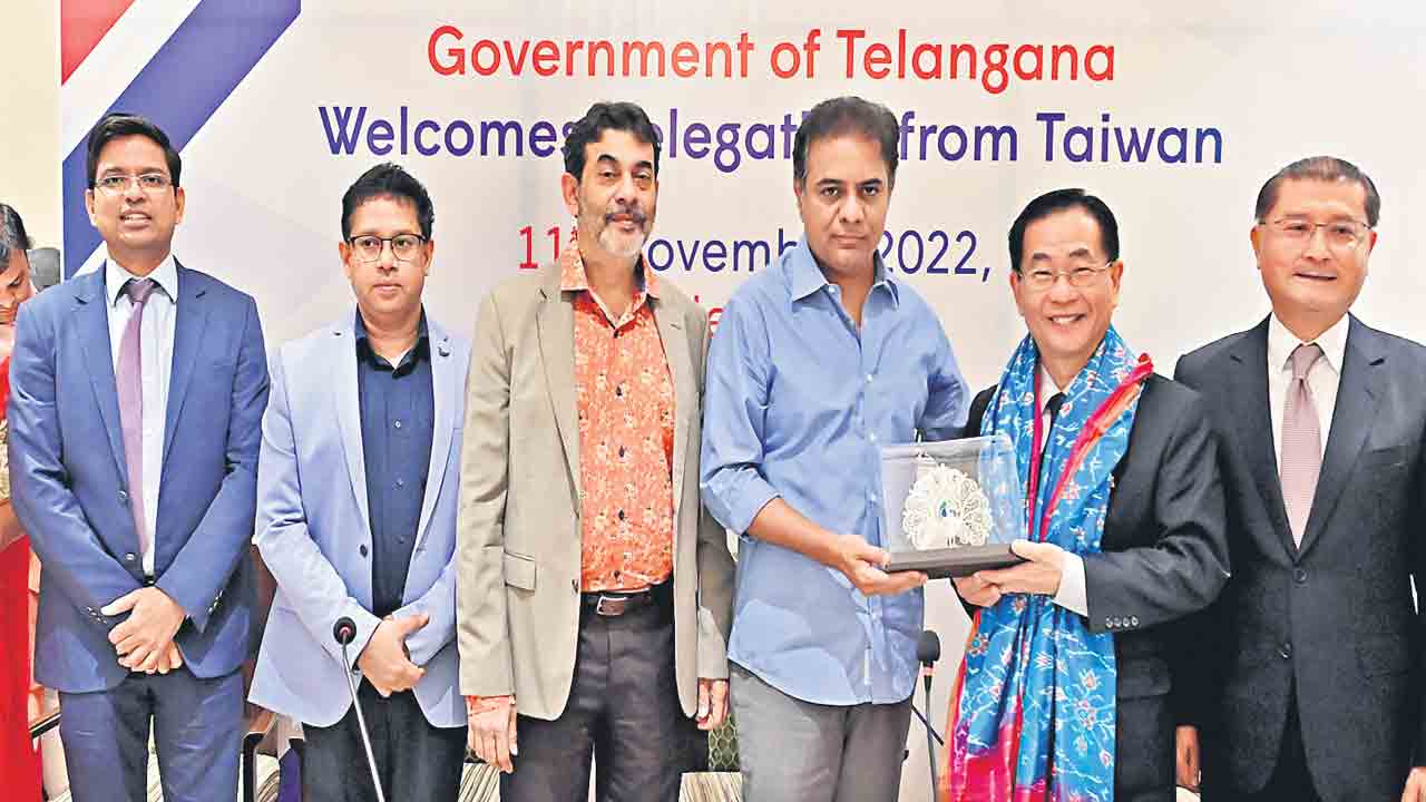 తెలంగాణలో తైవాన్‌ పరిశ్రమలకు ప్రత్యేక పార్కు