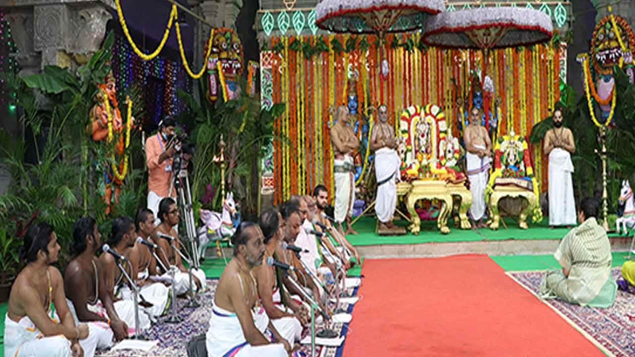 TTD News | తిరుమల వ‌సంత మండ‌పంలో శాస్త్రోక్తంగా శ్రీ ధ‌న్వంత‌రి పూజ