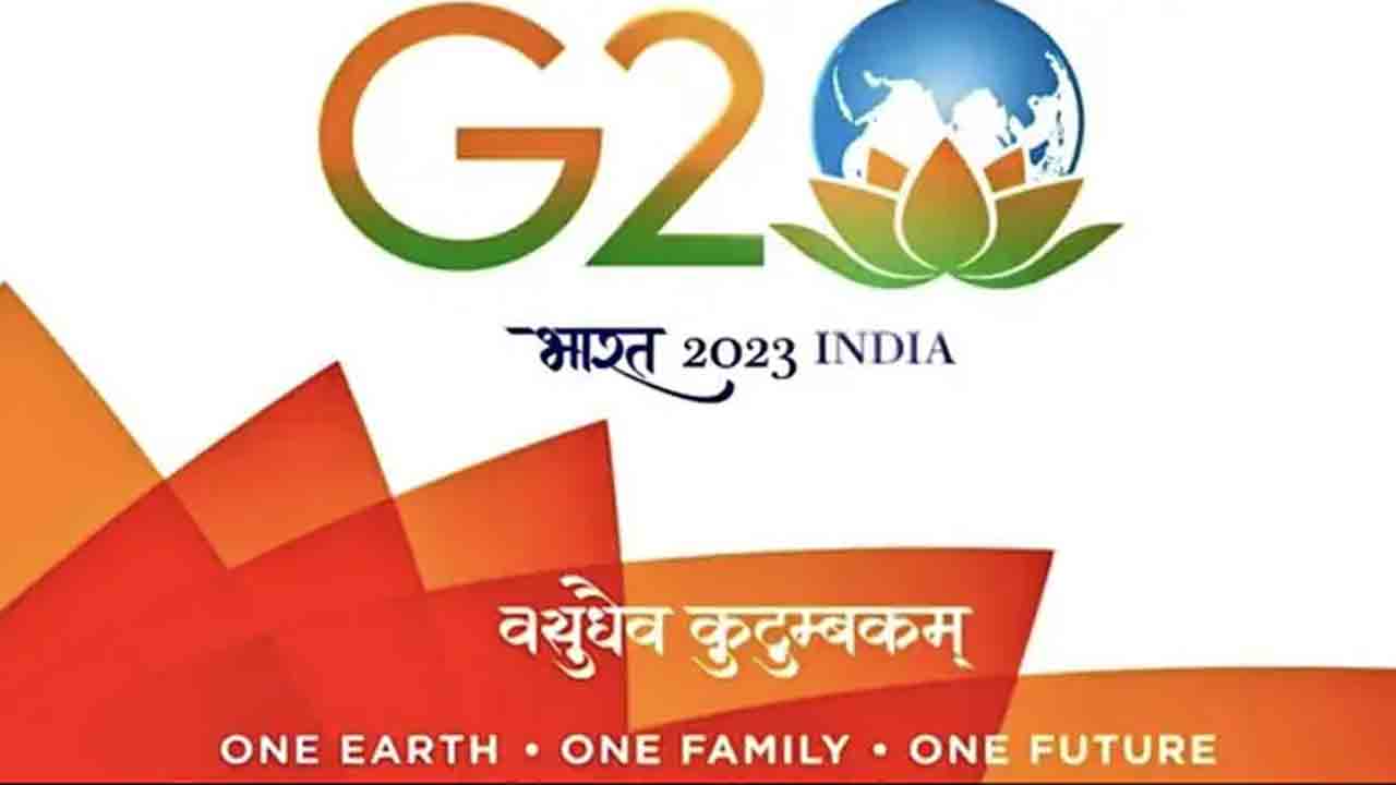 జీ20 లోగోలో బీజేపీ రంగులు, కమలం గుర్తు.. మండిపడిన కాంగ్రెస్‌