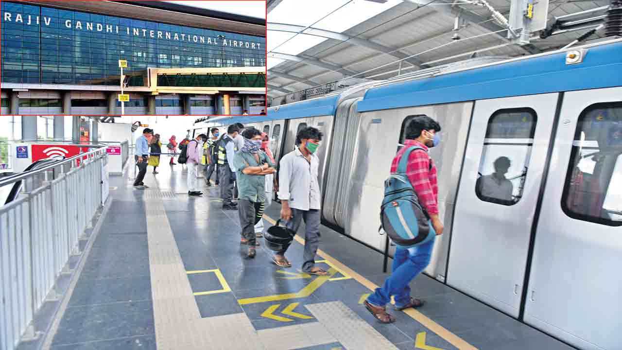 ఎయిర్‌పోర్టుకు హై స్పీడ్ మెట్రో