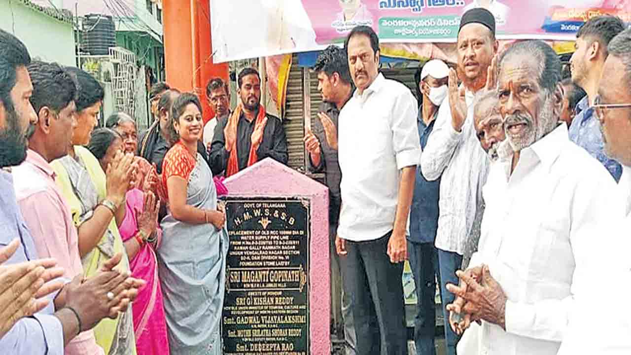 తాగునీటి పైపులైన్ల సామర్థ్యం పెంపు