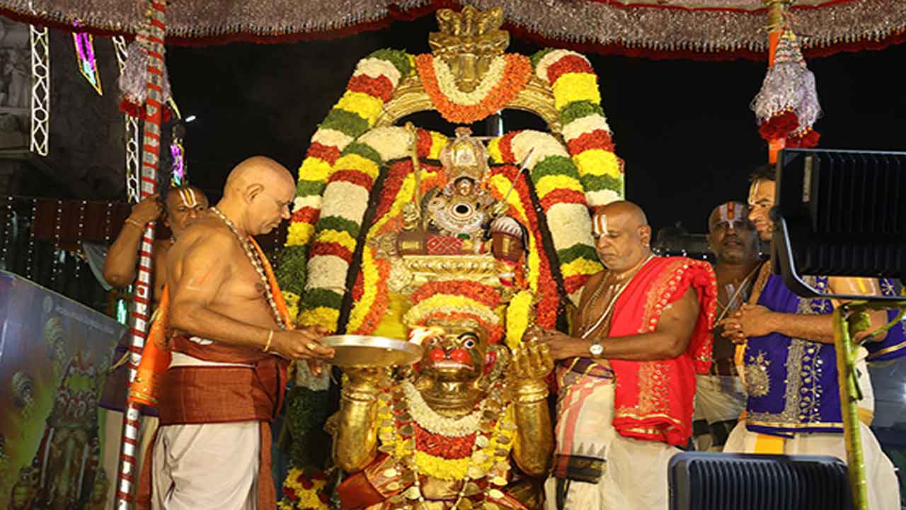 TTD News | హనుమంత వాహనంపై పట్టాభిరాముడిగా పద్మావతి అమ్మ అభయం