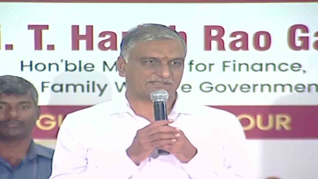 శారీరక శ్రమ లేకపోవడంతోనే బీపీ, షుగర్‌లు: మంత్రి హరీశ్‌ రావు