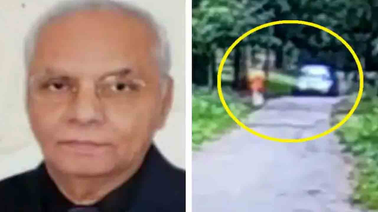 Watch: కర్ణాటకలో దారుణం.. కారుతో ఢీకొట్టి మాజీ ఇంటెలిజెన్స్ అధికారి హత్య