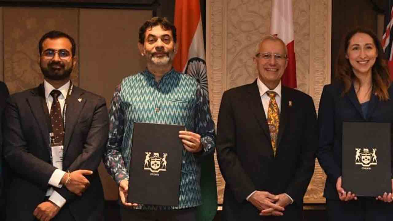 అంటారియో ప్రావిన్స్‌తో తెలంగాణ ఒప్పందం