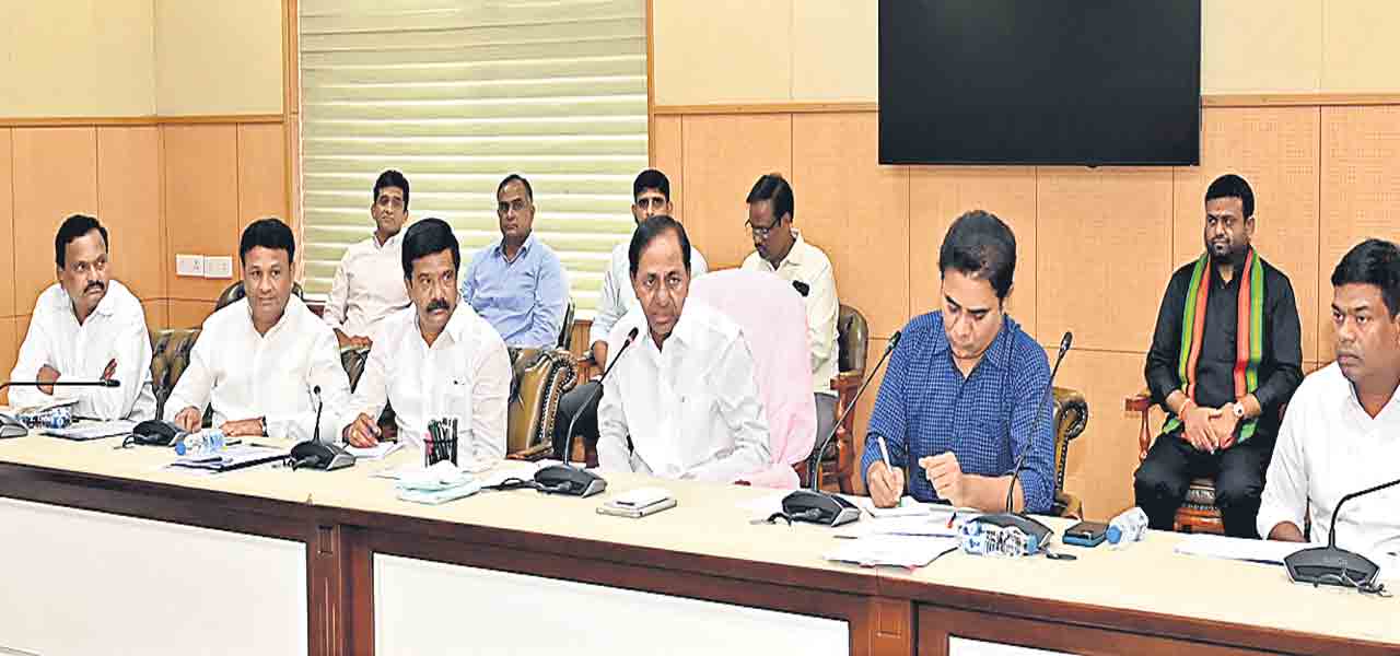 నేనే స్వయంగా వచ్చి పనులను పరిశీలిస్తా : సీఎం కేసీఆర్