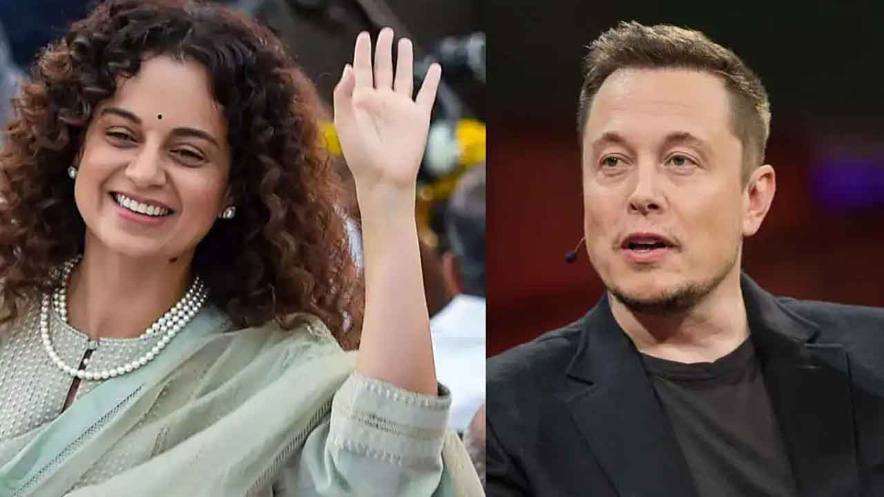 Kangana @ Twitter |  ట్విట్టర్‌కు కంగనా రౌత్‌ మద్దతు.. ఎలాన్‌ మస్క్‌ బ్లూ టిక్‌ నిర్ణయం కరెక్టే