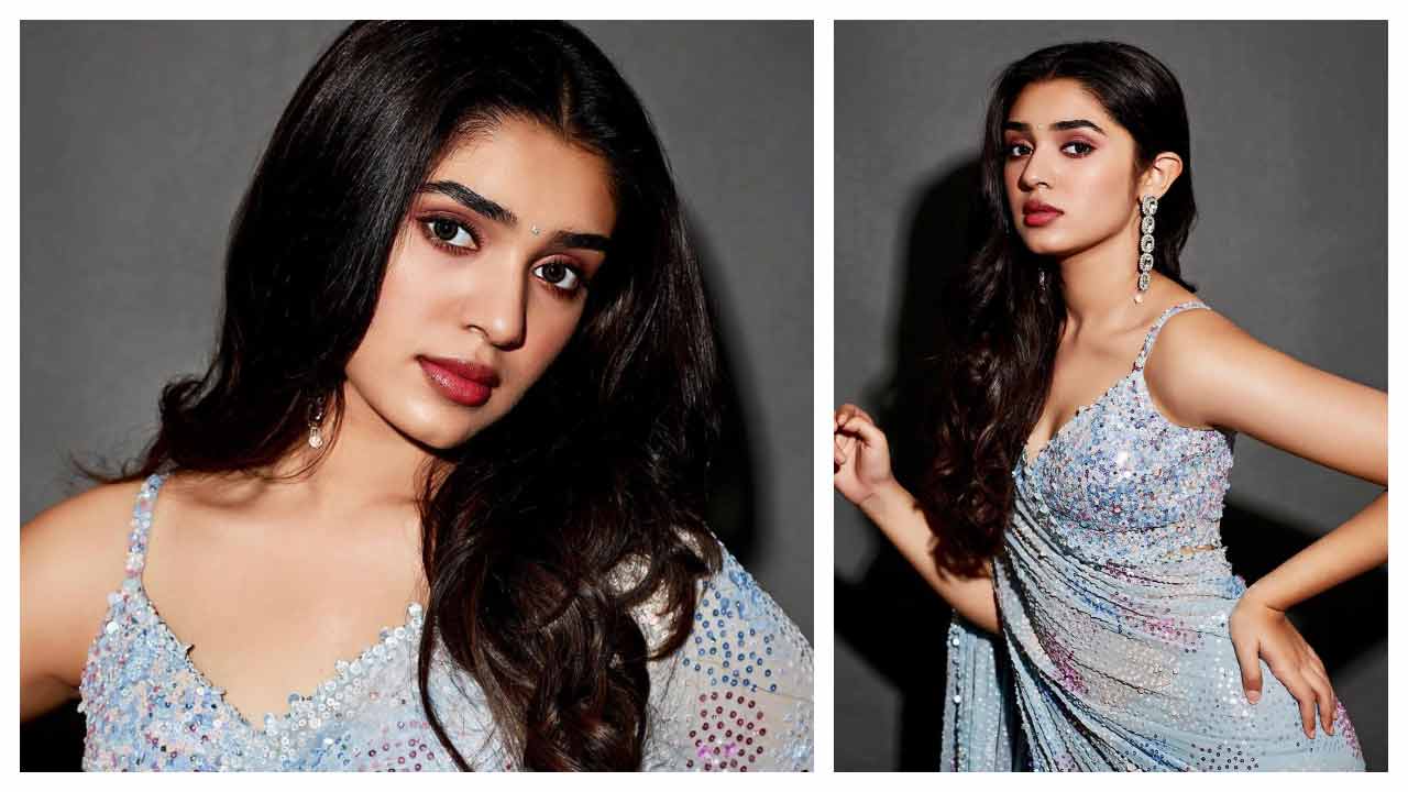 Krithi Shetty | కాటుక క‌నుల‌తో సెగ‌లు పుట్టిస్తున్న కృతి శెట్టి..