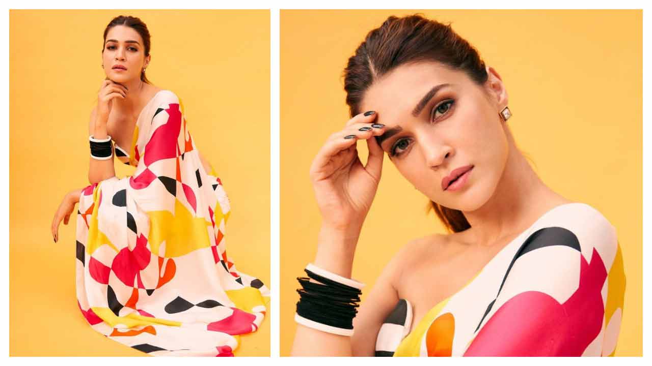Kriti Sanon | స్లీవ్‌ లెస్‌ అందాలతో మతులు పోగొడుతున్న కృతి సనన్..