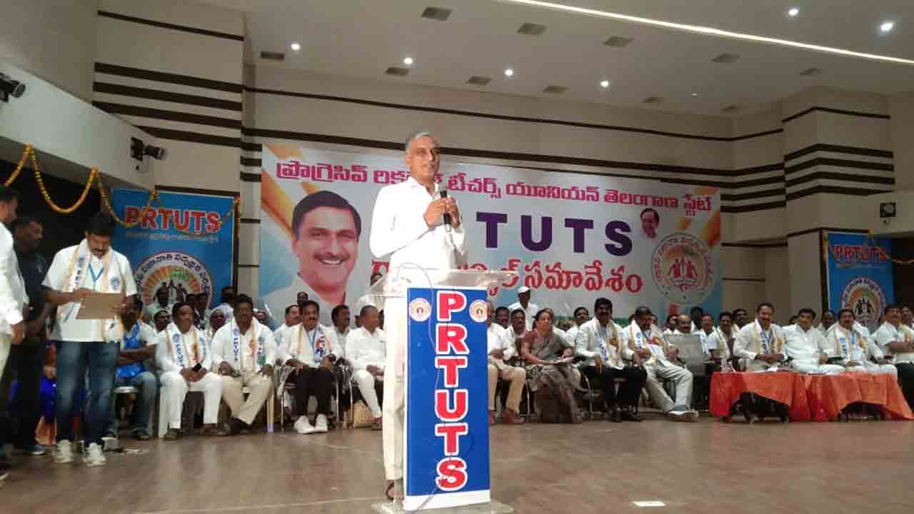 త్వరలోనే టీచర్ల రిక్రూట్‌మెంట్‌ : మంత్రి హరీశ్‌రావు