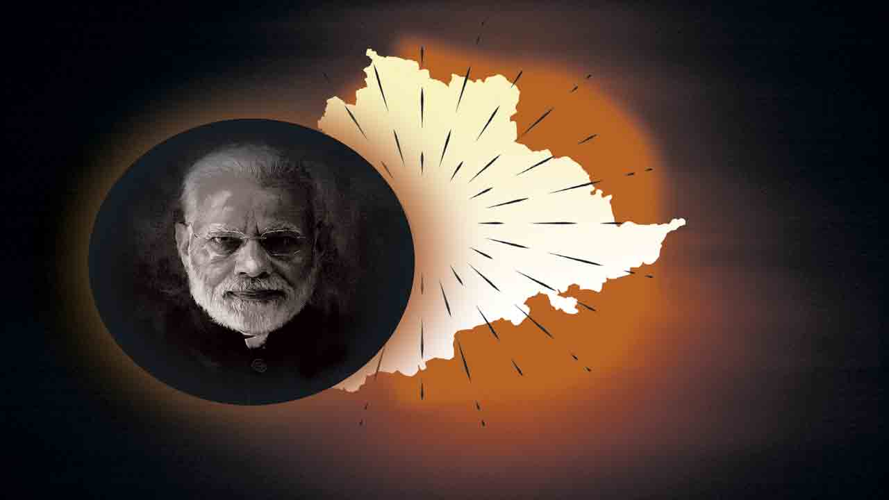 వెలుగుల కొండపైకి చీకటి దండు.. పసి తెలంగాణ గొంతు పిసికే కుట్ర