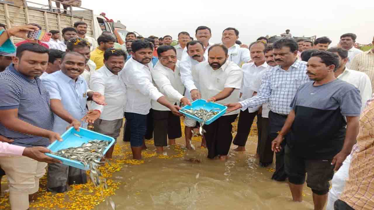 మత్స్యకారుల సంక్షేమానికి ప్రభుత్వం పెద్దపీట