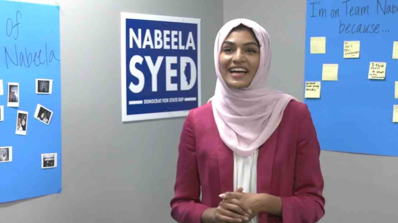 ఇల్లినాయిస్‌ జనరల్‌ అసెంబ్లీకి ఎన్నికైన ఇండో అమెరికన్‌ నబీలా‌.. పిన్నవయస్కురాలిగా రికార్డ్‌