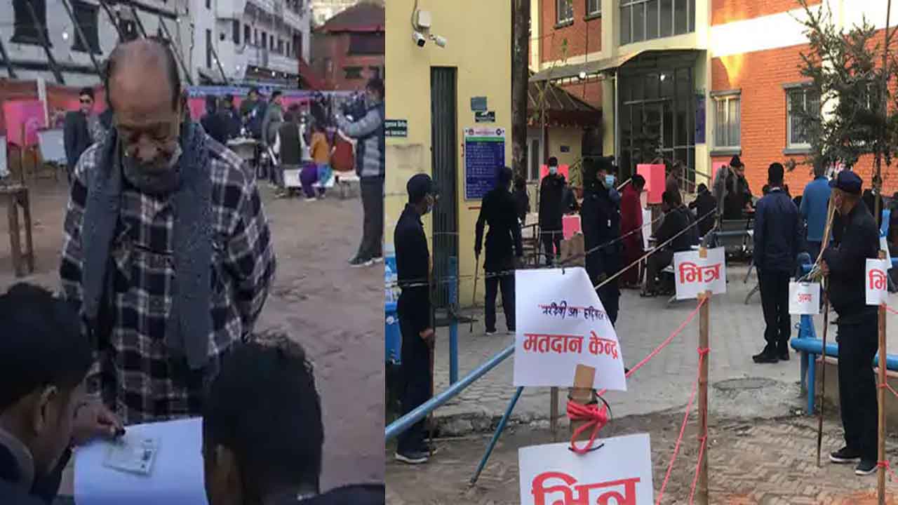 Nepal elections | నేపాల్‌లో కొనసాగుతున్న సాధారణ ఎన్నికలు‌.. దేవుబా-ఓలీ పార్టీల మధ్య రసవత్తర పోరు