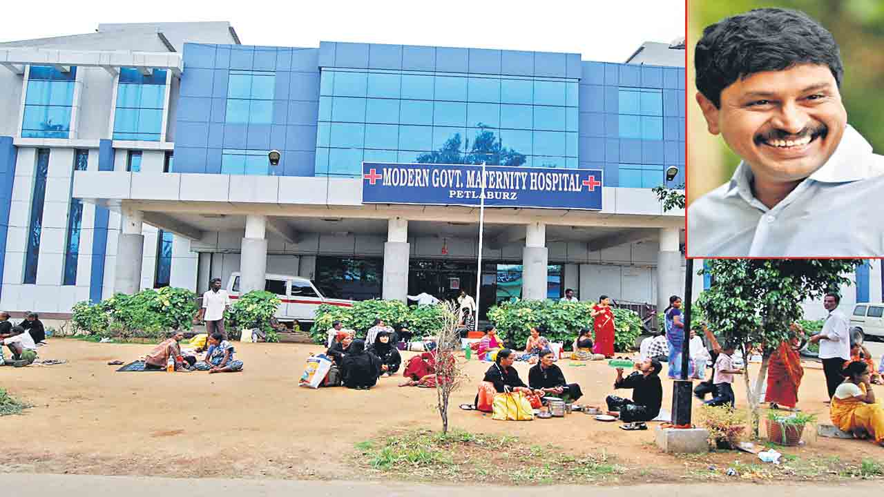 పేట్లబుర్జుకు రాజ్యసభ సభ్యుడు సంతోష్‌కుమార్‌ అభయం