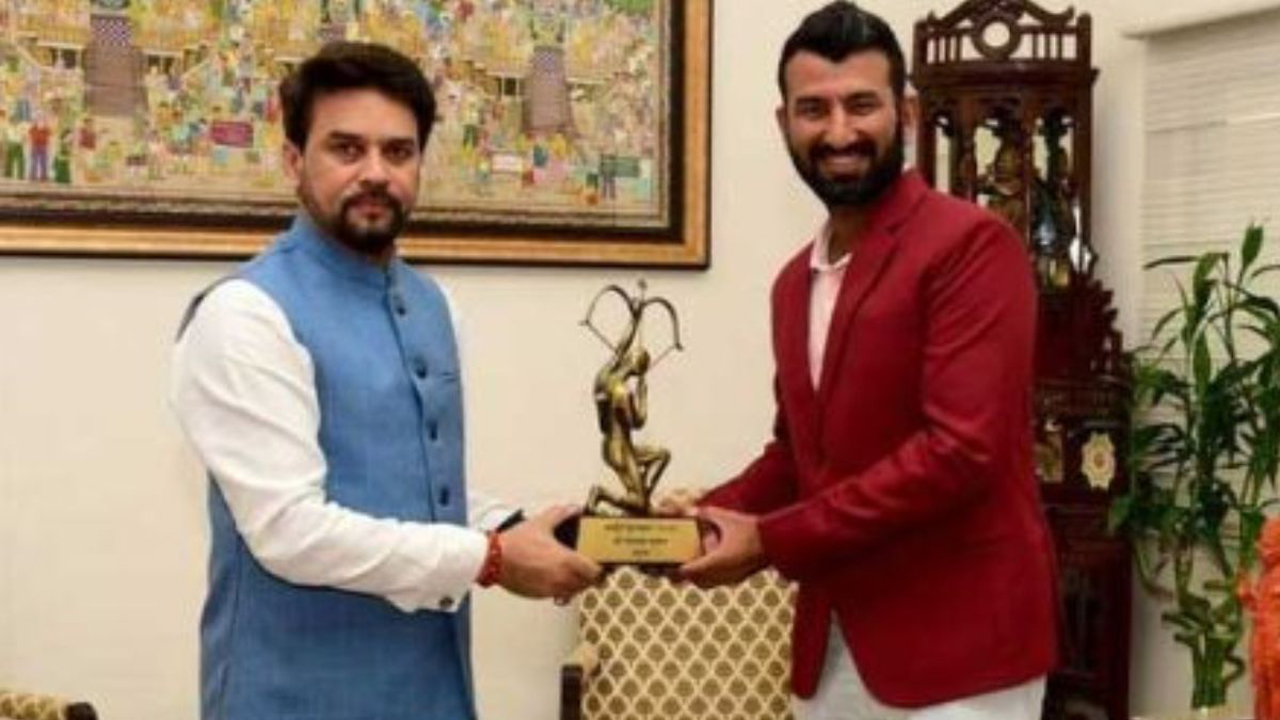 Cheteshwar Pujara | ఐదేళ్ల తర్వాత అర్జున అవార్డు అందుకున్న ఛతేశ్వర్ పూజారా
