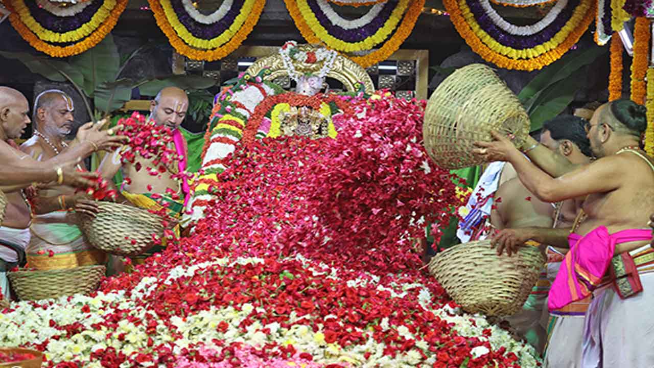 TTD News | శోభాయమానంగా శ్రీ పద్మావతి అమ్మవారి పుష్పయాగం