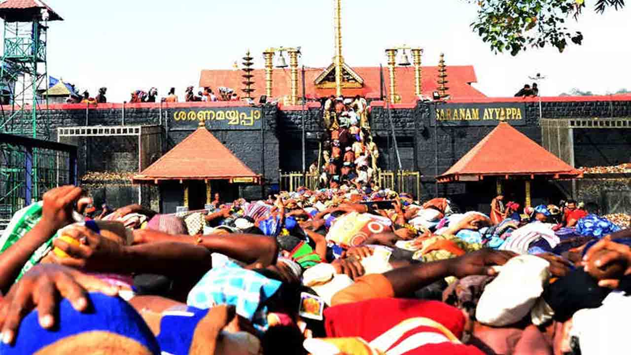 శబరిమల అయ్యప్ప ఆలయానికి భారీగా ఆదాయం