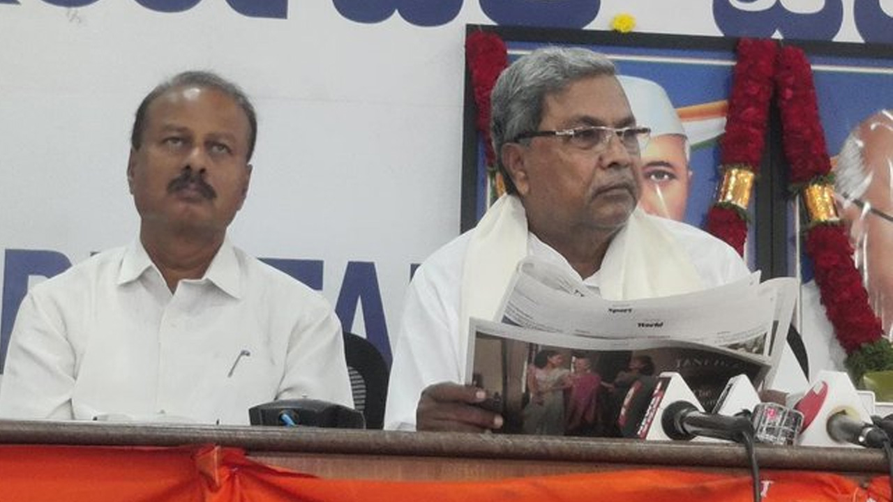 ఆ కేసులో ప్రధాన నిందితుడు ముఖ్యమంత్రే.. బీజేపీ సీఎంపై సిద్ధరాయమ్య ఫైర్‌