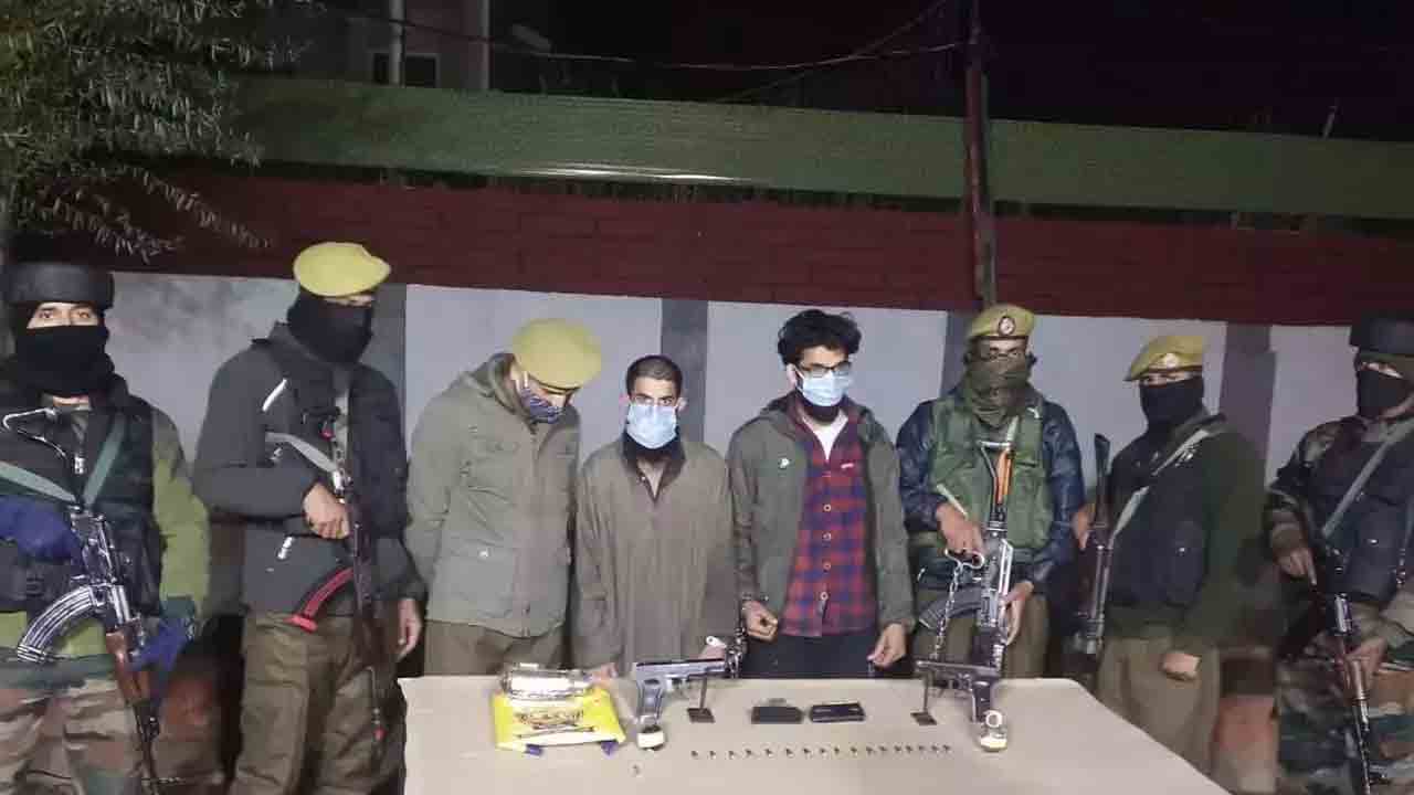 జమ్ములో ఇద్దరు హైబ్రీడ్‌ టెర్రరిస్టులు అరెస్టు..