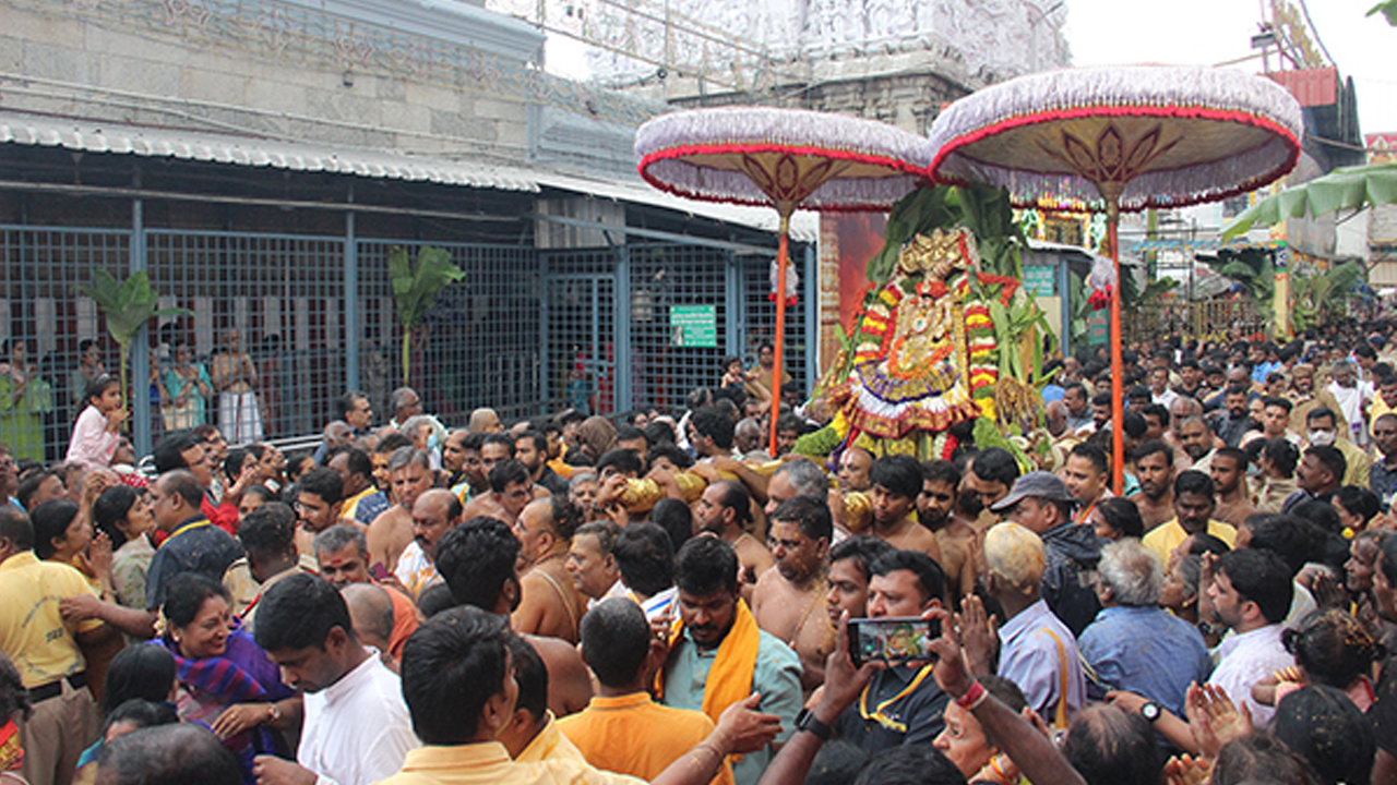 TTD | పద్మావతి అమ్మవారి ఆలయంలో కనుల పండువలా వసంతోత్సవం