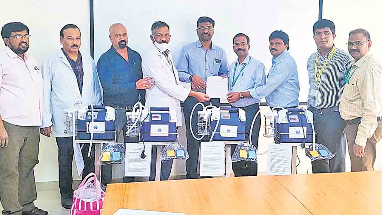 ఈసీఐఎల్‌ చేయూత..