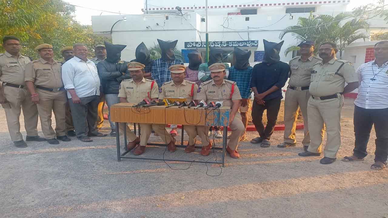 గంజాయి సేవిస్తున్న ఏడుగురి అరెస్ట్‌
