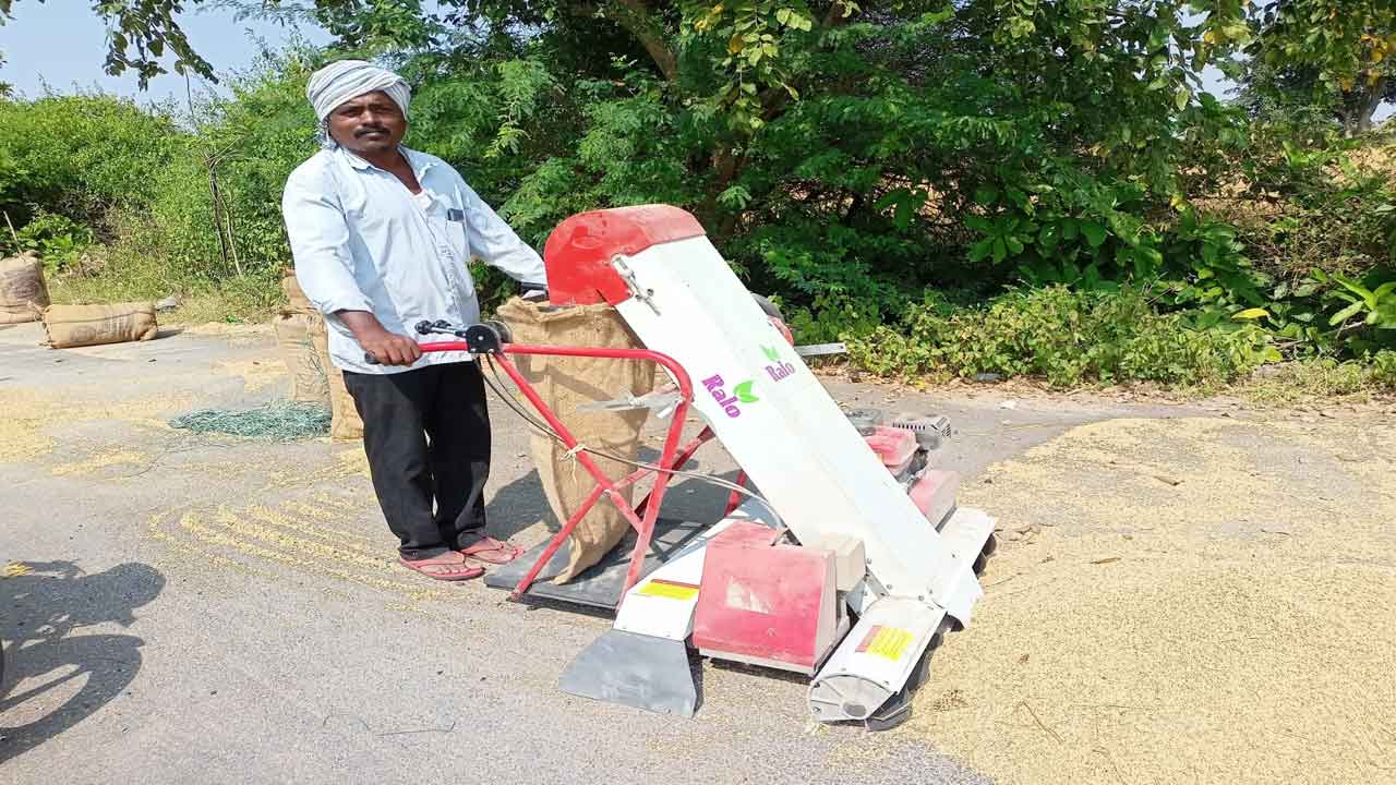 అన్నదాతకు యంత్ర తోడు
