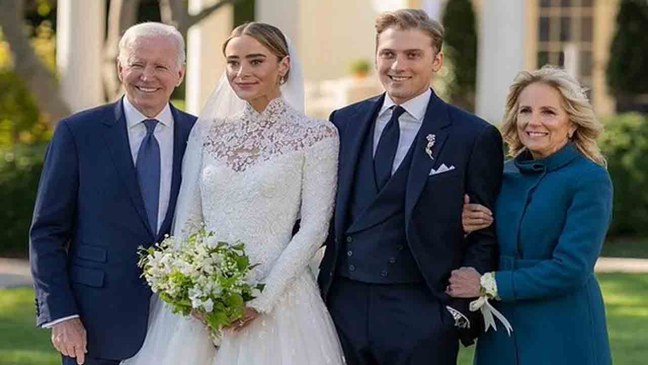 వైట్‌హౌస్‌లో ఘనంగా బైడెన్‌ మనుమరాలి పెండ్లి.. పెండ్లి కొడుకు ఎవరో తెలుసా..?