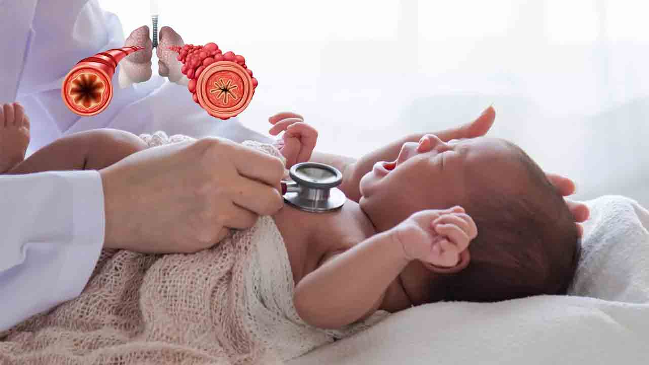 పాపకు దగ్గూ ఆయాసం!