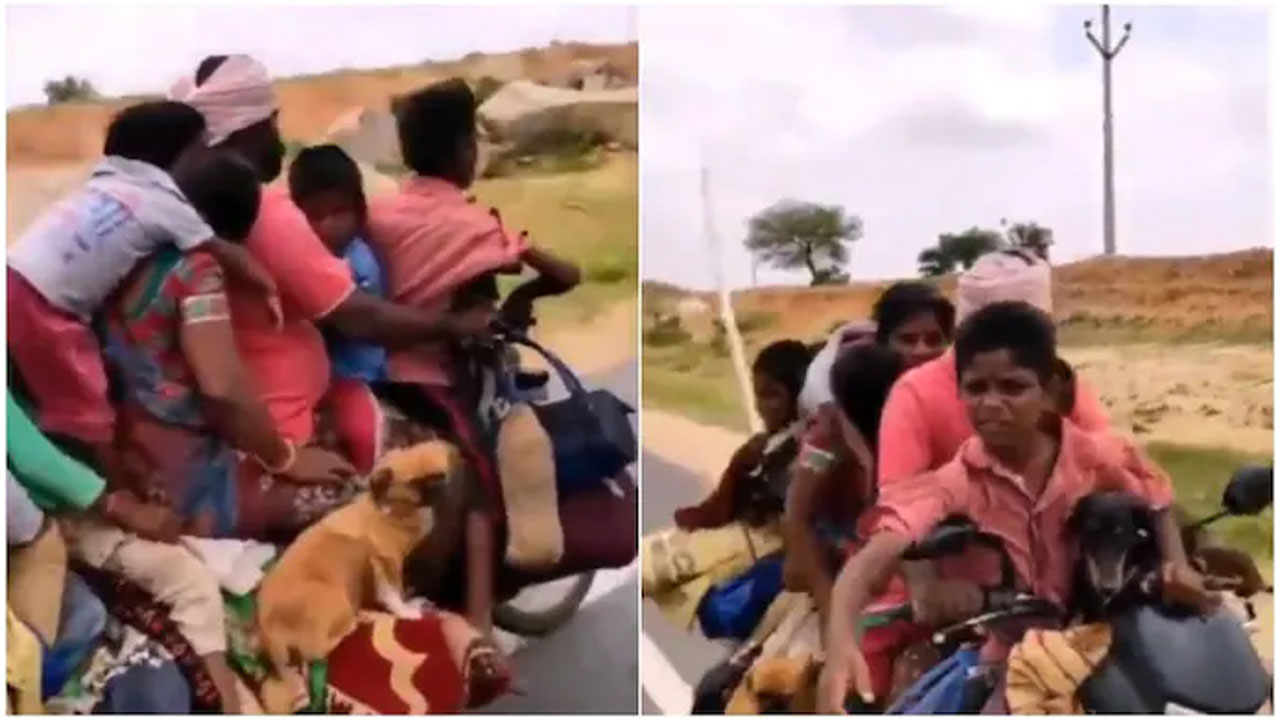 వైర‌ల్ వీడియో : పిల్ల‌ల ప్రాణాల‌తో చెల‌గాట‌మా..బైక‌ర్‌ను నిల‌దీసిన నెటిజ‌న్లు..!