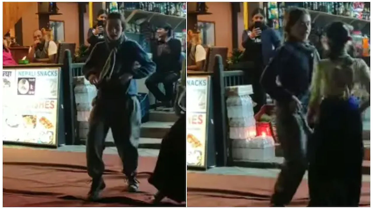 వైర‌ల్ వీడియో | దేశీ సాంగ్‌కు హుషారైన స్టెప్స్‌తో దుమ్మురేపిన విదేశీ మ‌హిళ‌!