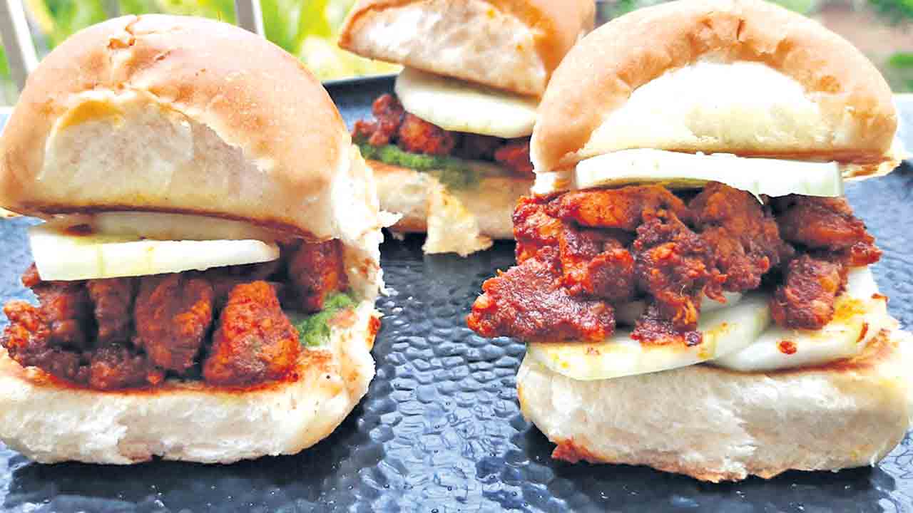 చికెన్‌ పావ్‌బాజీ