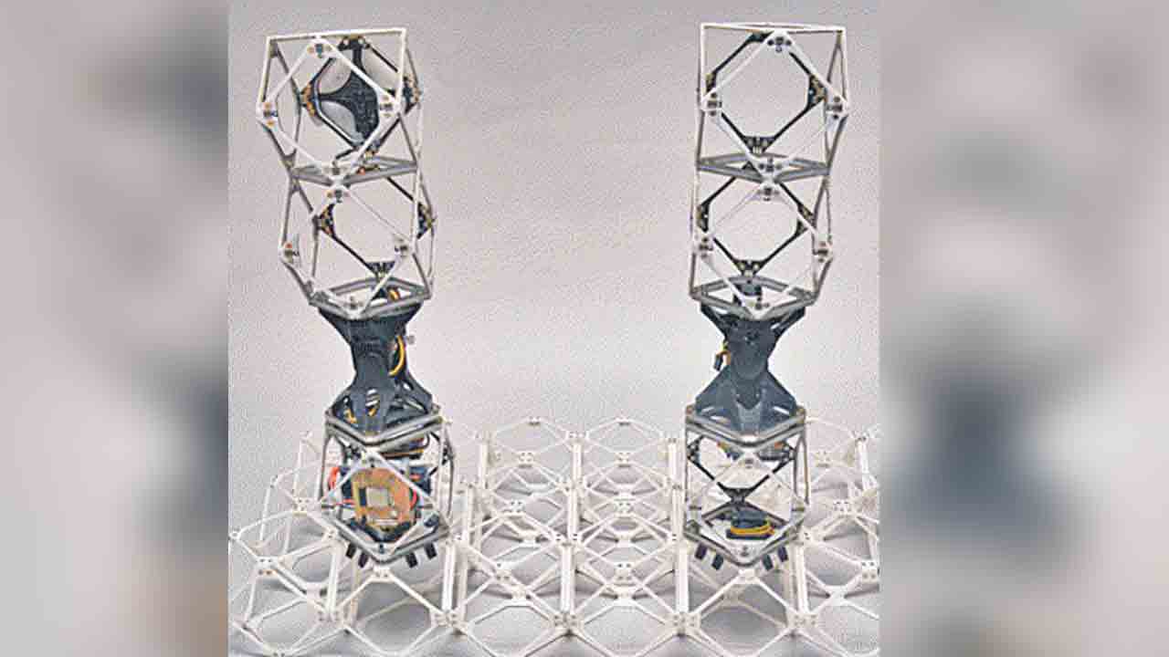 తనకు తానుగా పెద్దగా మారే రోబో