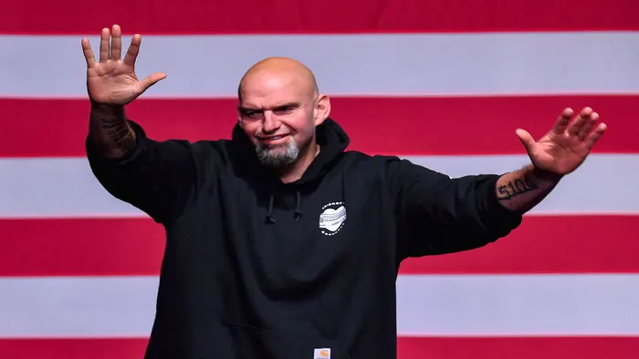 సేనేట్‌పై డెమోక్రాట్ల ప‌ట్టు.. పెన్సిల్వేనియాలో నెగ్గిన ఫెట్ట‌ర్‌మ్యాన్‌